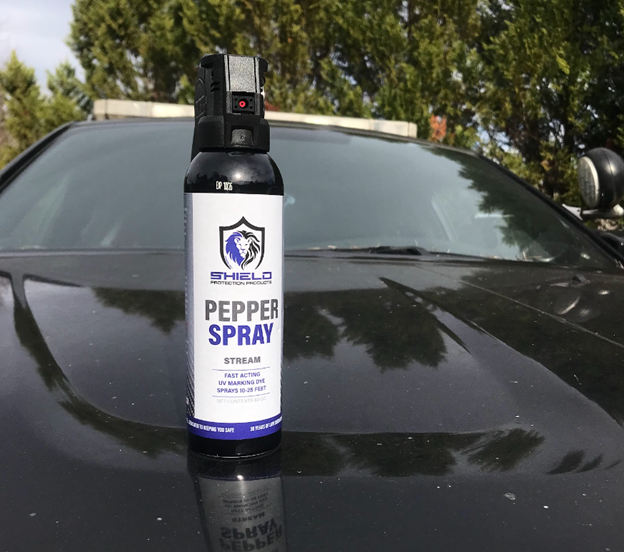 Pepper Spray 9.0 Ounce Pistol Grip STREAM