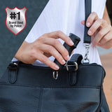 Sabre Pepper Spray Flip Top Key Case With Finger Grip