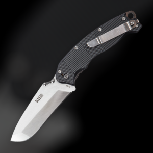 Folding knife with pocket clip