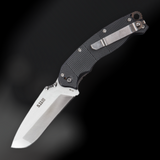 Folding knife with pocket clip