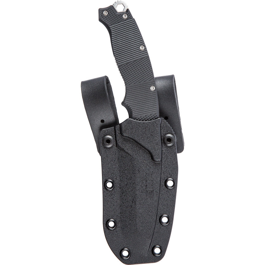 Fixed blade knife with sheath