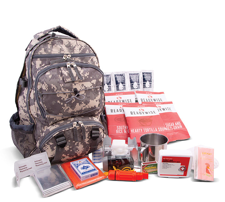 65 Piece Survival Back Pack