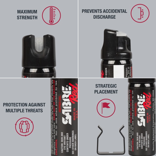 SABRE Pepper Gel and Spray Home and Away Protection Kit