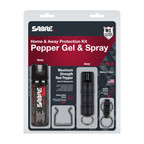 SABRE Pepper Gel and Spray Home and Away Protection Kit
