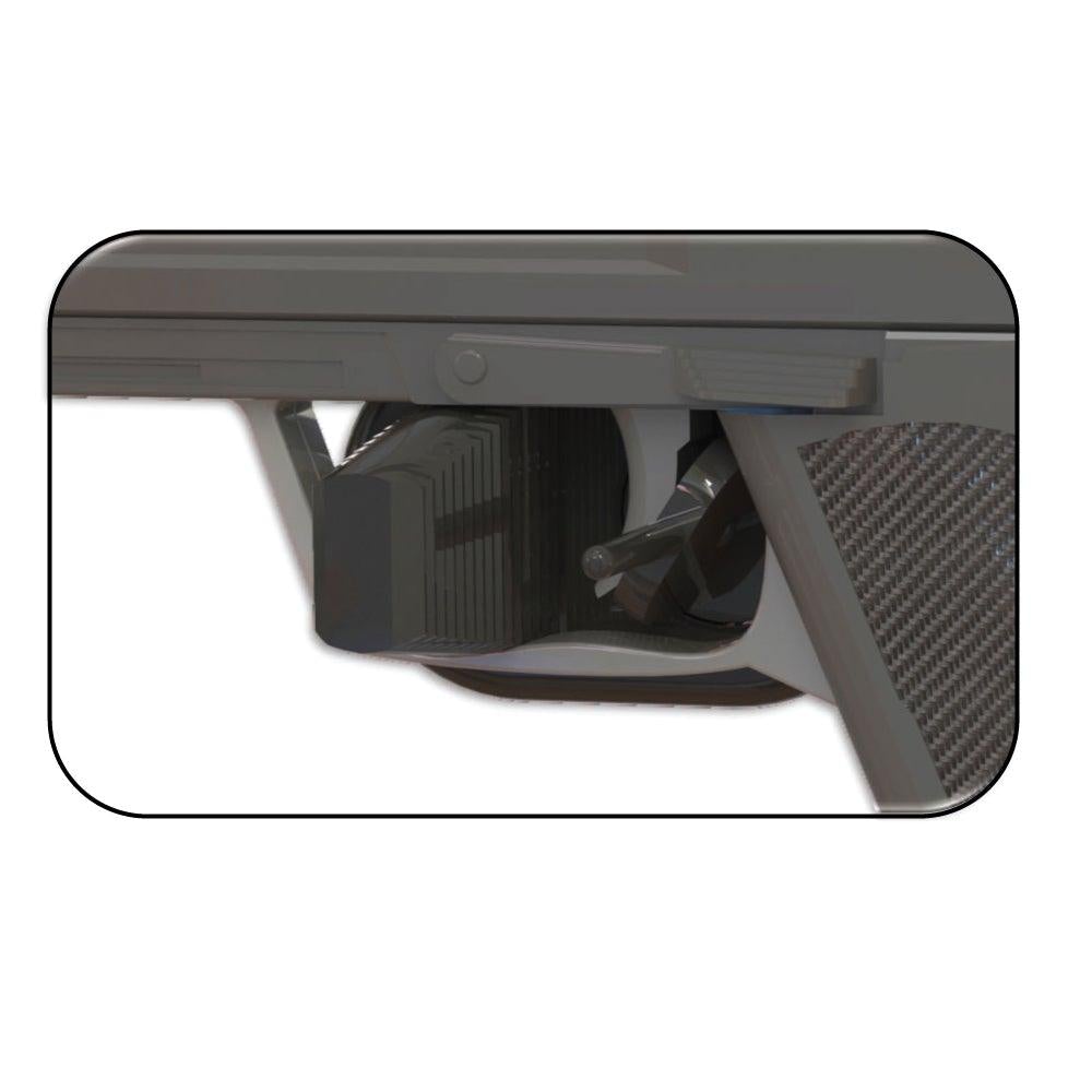 Trigger block with alarm