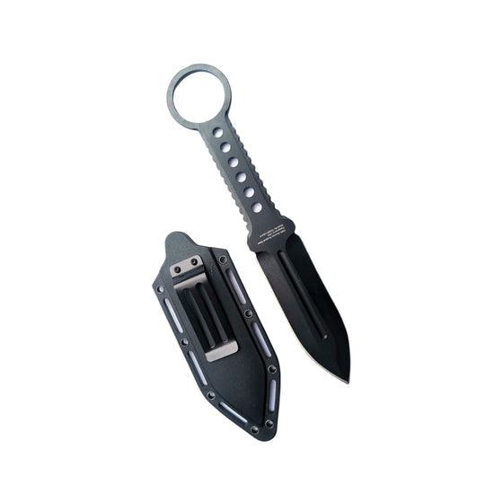 Double Edge Boot Knife Full Tang w/ Clip Hunting