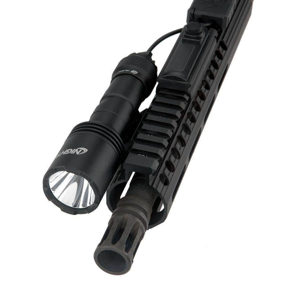 Tactical mounted gun light