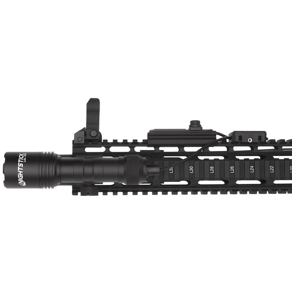 Rail mounted gun light