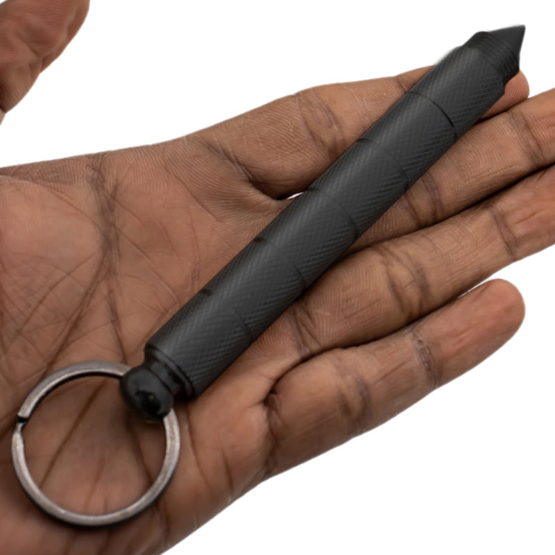 Kubotan Keychain Hidden Knife