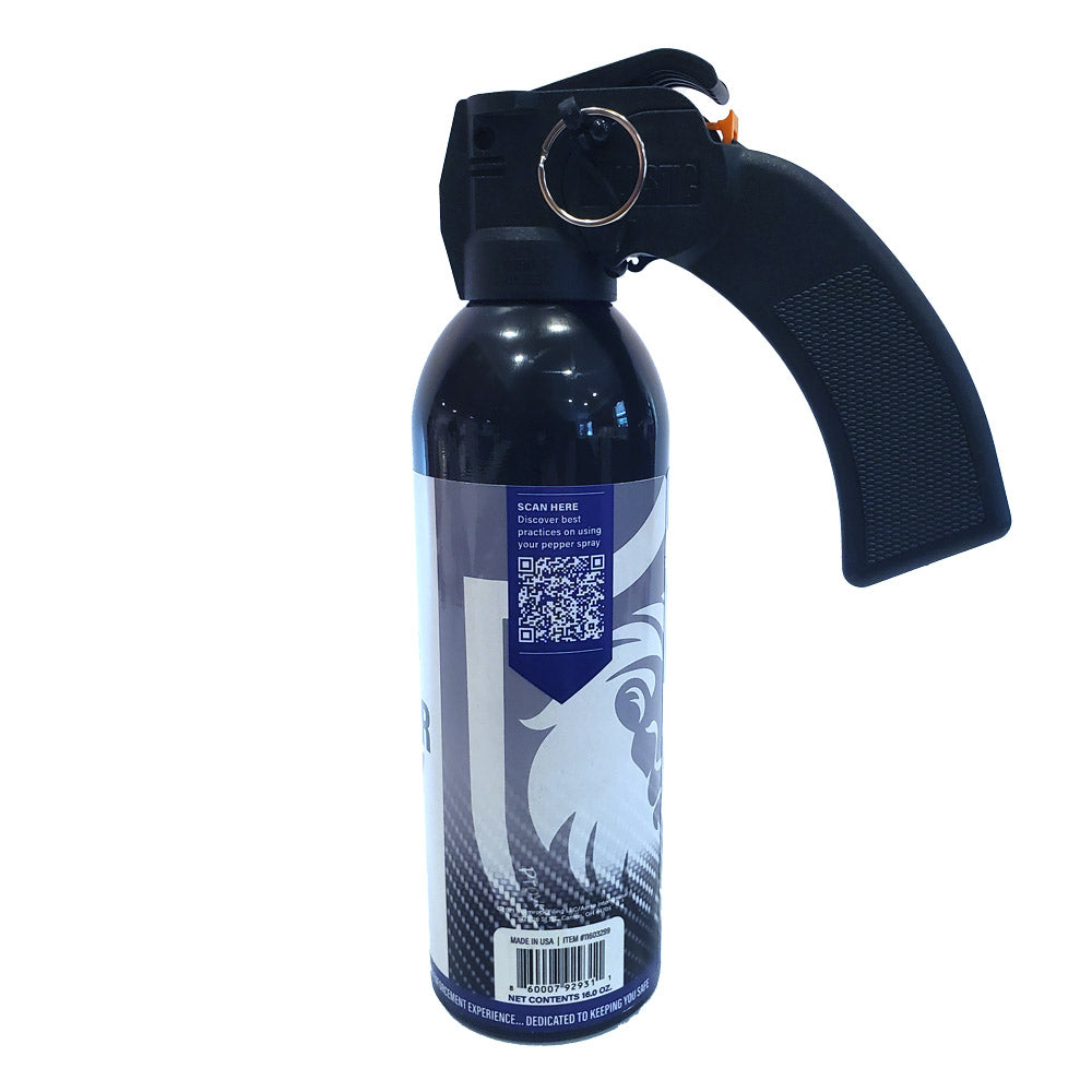 Pepper Spray 16 Ounce Pistol Grip CONE