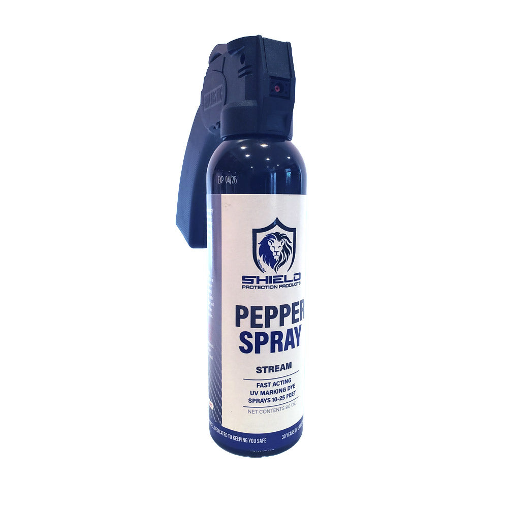 Pepper Spray 9.0 Ounce Pistol Grip STREAM