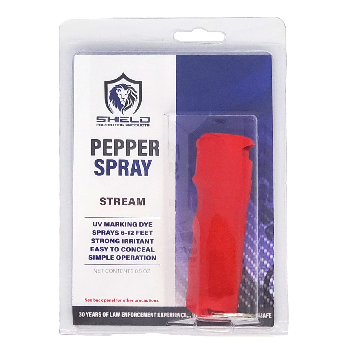 Pepper Spray 0.5 Ounce Flip-top STREAM