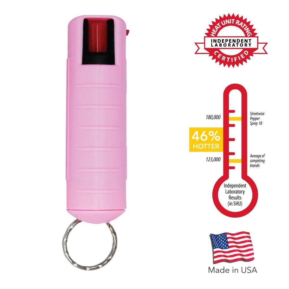Streetwise 18 Pepper Spray 0.5 oz Hard-case Mace & Pepper Spray Shield Protection Products LLC.
