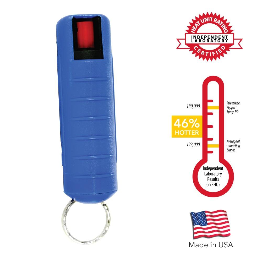 Streetwise 18 Pepper Spray 0.5 oz Hard-case Mace & Pepper Spray Shield Protection Products LLC.