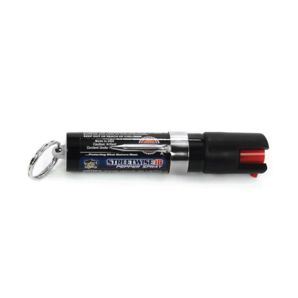 Streetwise 18 Pepper Spray 0.75 oz Keychain Mace & Pepper Spray Shield Protection Products LLC.