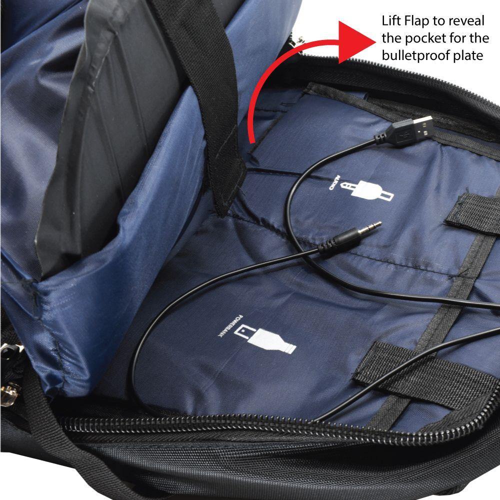 Streetwise Pro-Tec Bulletproof Backpack Hunting & Shooting Protective Gear Shield Protection Products LLC.