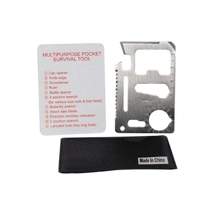Survival Business Card Multifunction Tools & Knives Shield Protection Products LLC.