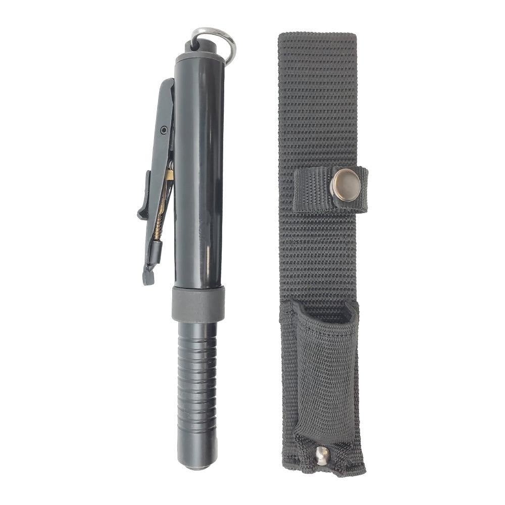 Police Force EZ Close Automatic Expandable Steel Baton Clubs & Batons Shield Protection Products LLC.